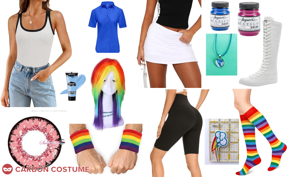 Rainbow Dash costume from My Little Pony: Equestria Girls