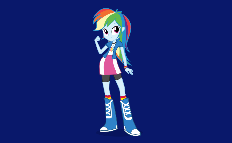 Rainbow Dash from My Little Pony: Equestria Girls