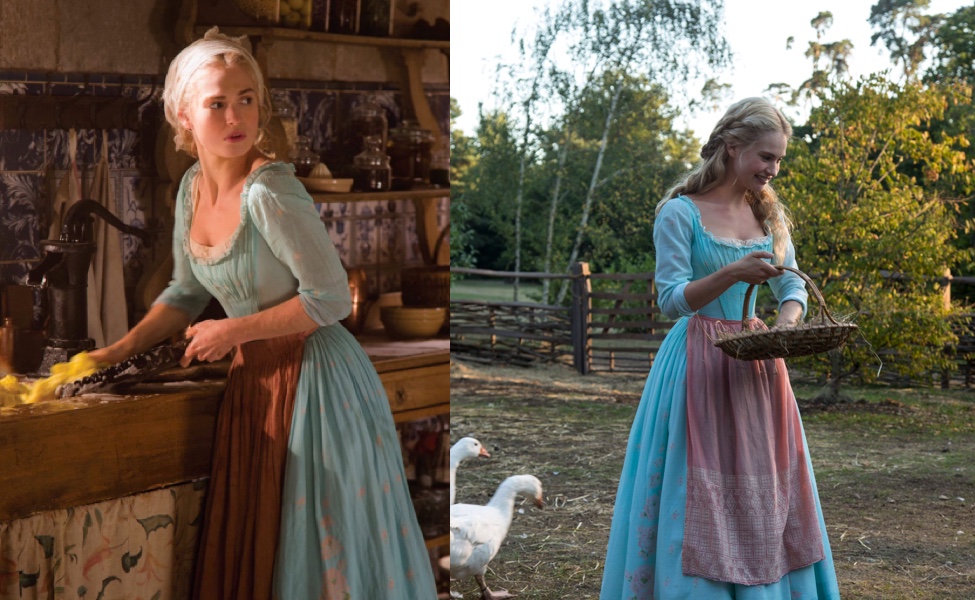 Cinderella’s Peasant Dress in Cinderella (2015)