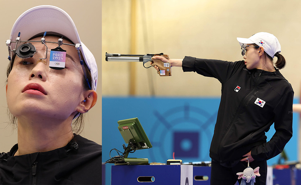 Korean Olympic sharpshooter