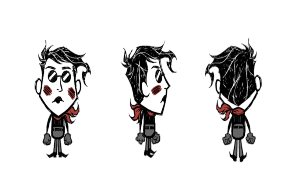 Wes, the Triumph skin in Don’t Starve