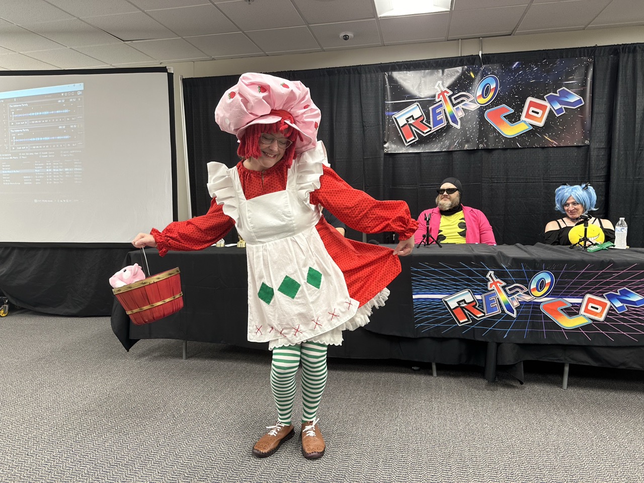 Strawberry Shortcake from Retro Con 2024