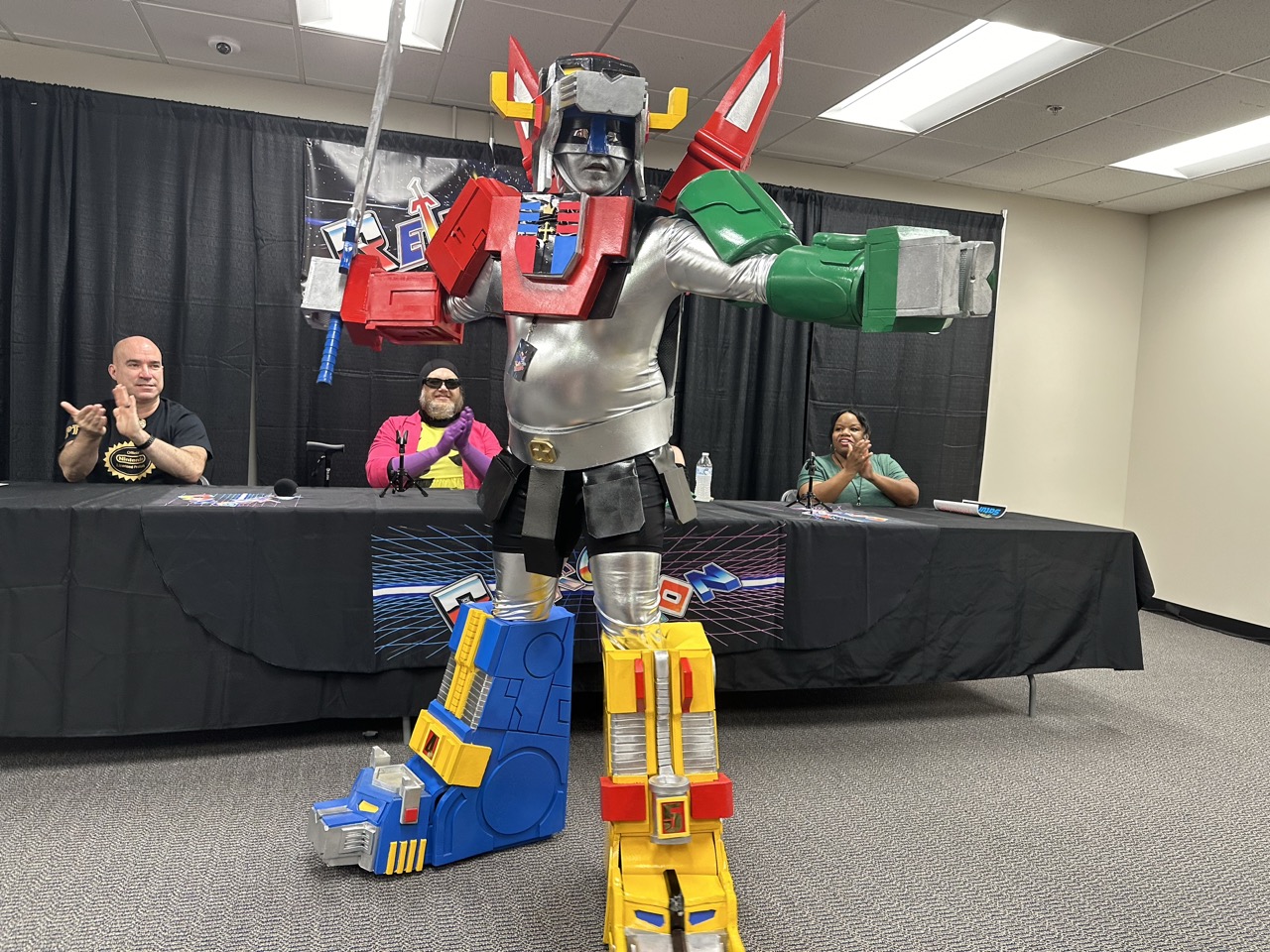 Voltron at Retro Convention 2024