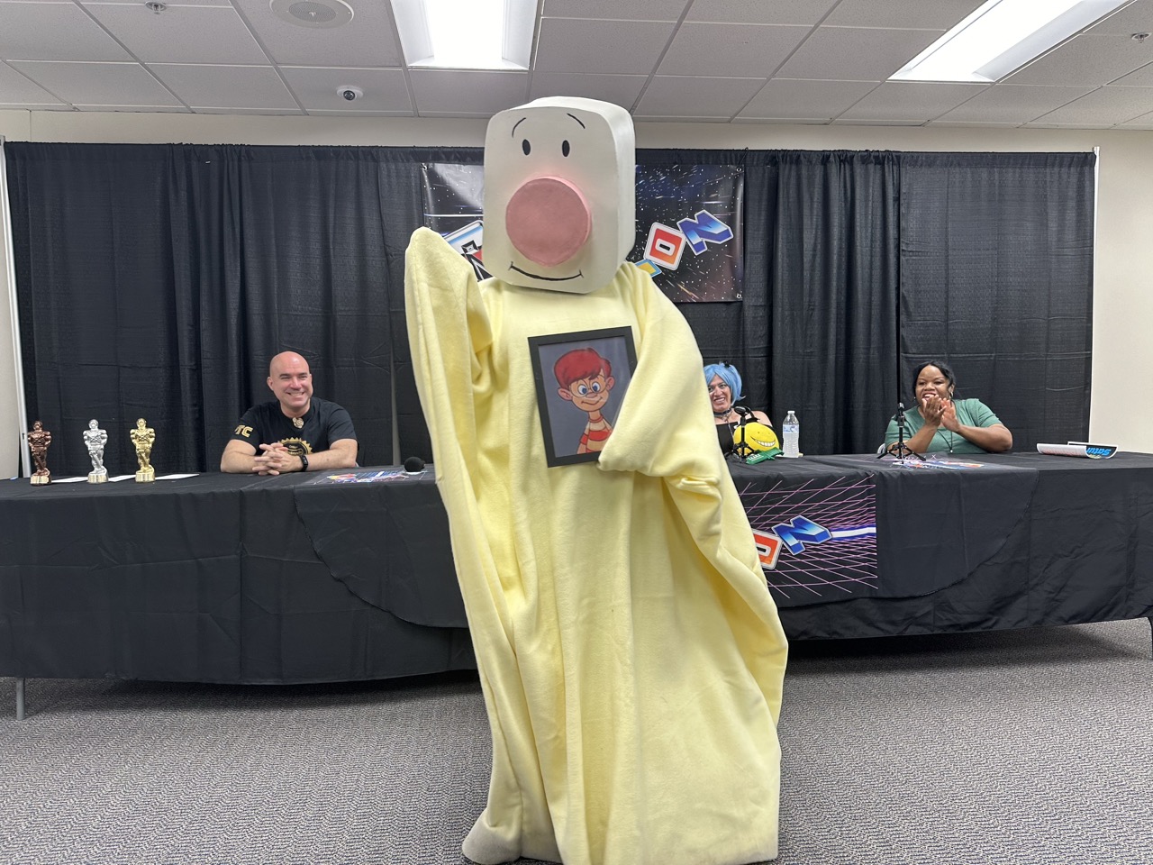 Blanky in Brave Little Toaster at Retro Convention 2024