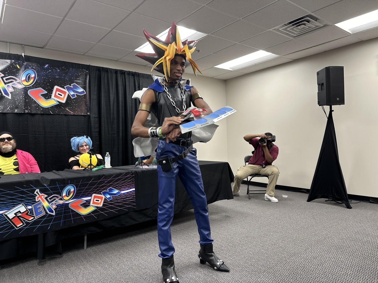 Muto Yugi in Yu-Gi-Oh! From Vintage Convention 2024