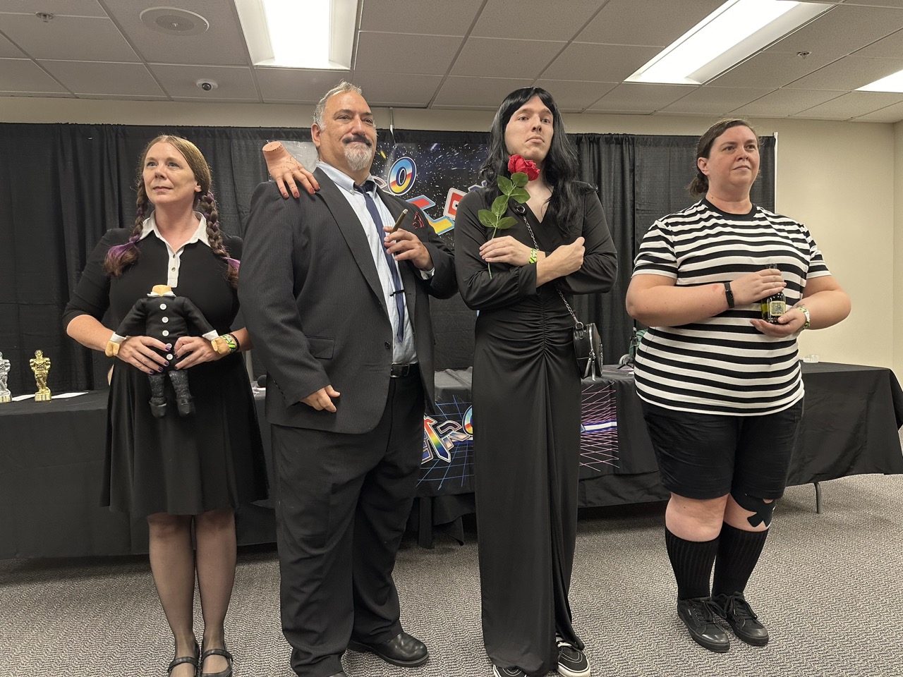 The Addams Family at Retro Convention 2024