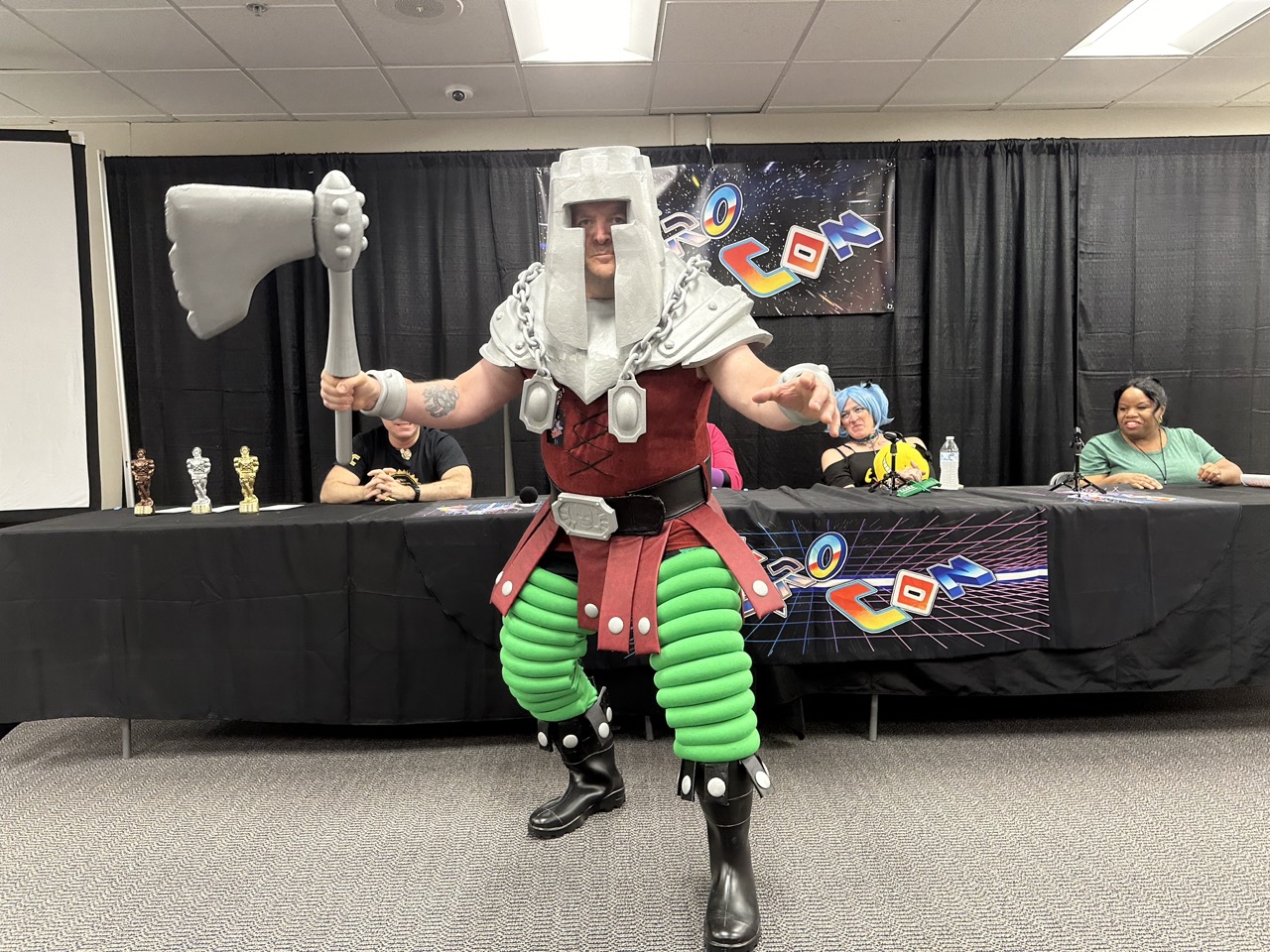 Ram Man in He-Man and the Masters of the Universe from Retro Con 2024