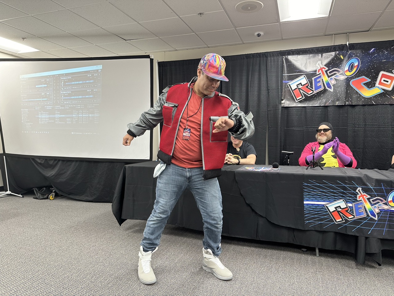 Marty McFly Back to the Future at Retro Con 2024