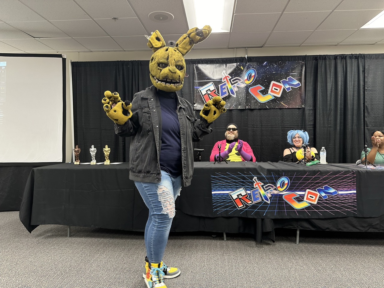 Springtrap from Five Nights at Freddy's, from Retro Con 2024