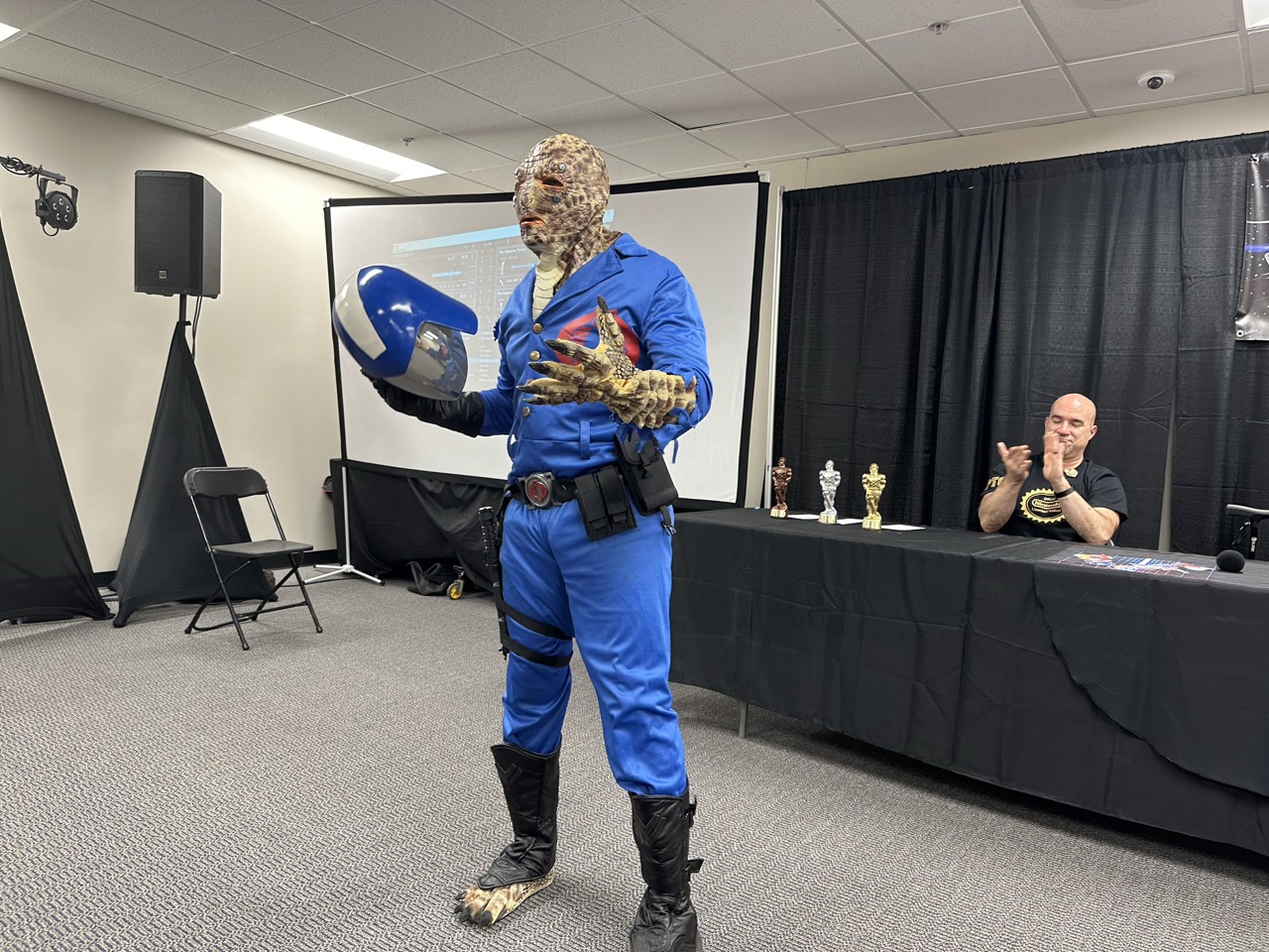 Cobra Commander from G.I. Joe at Retro Con 2024