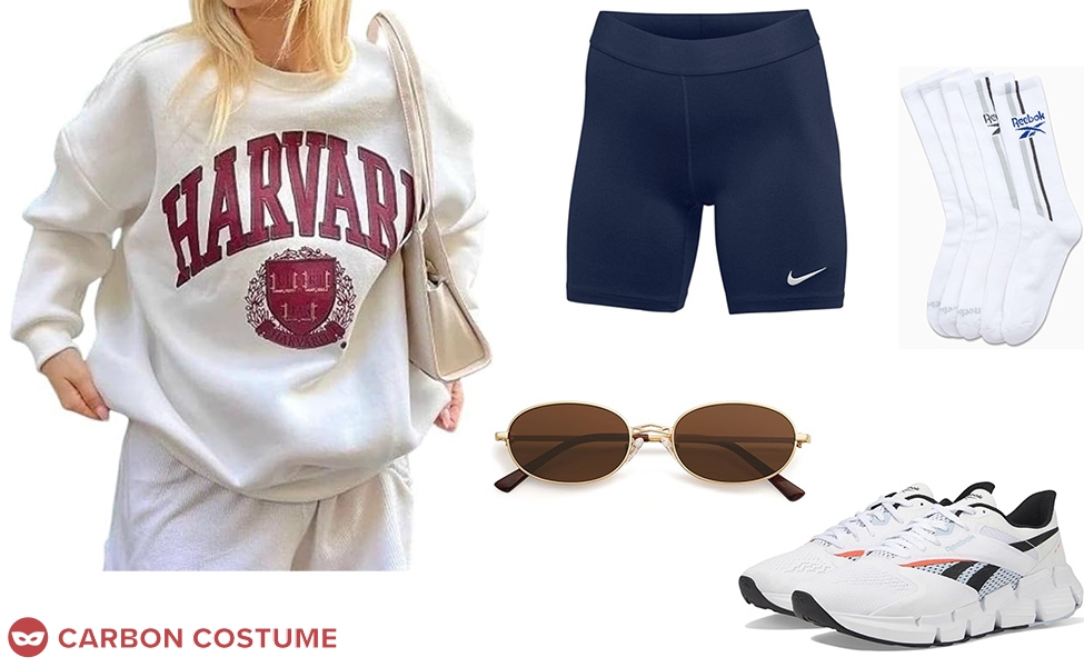 Harvard Sweatshirt Princess Diana Costume