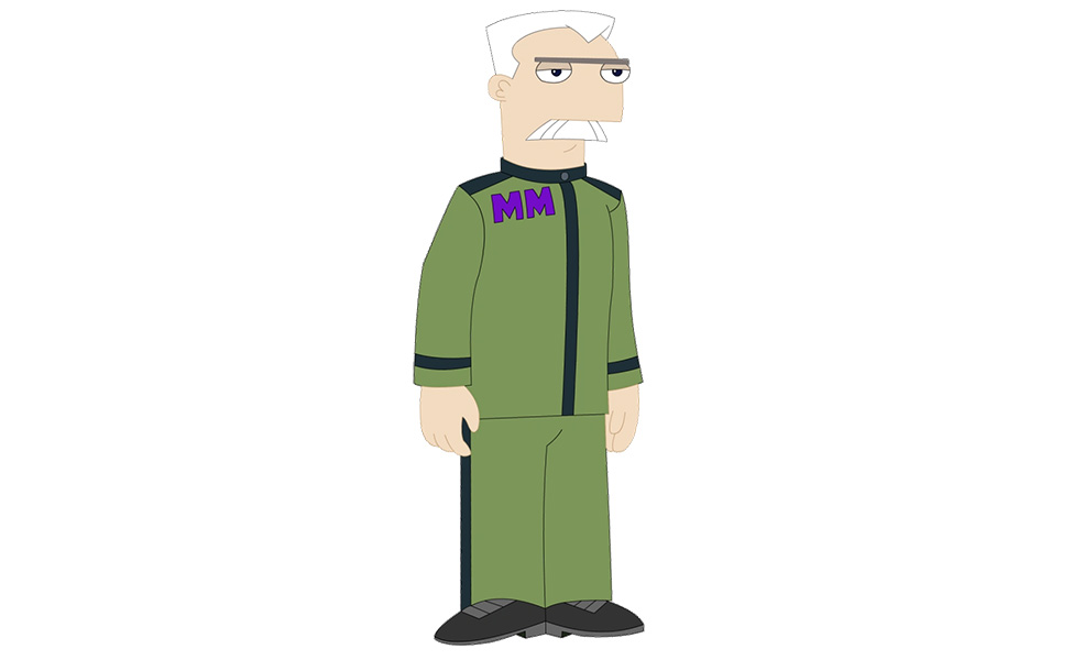 Major Monogram from Phineas and Ferb