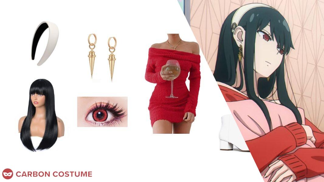 Yor Forger (Red Sweater Dress) Cosplay Tutorial