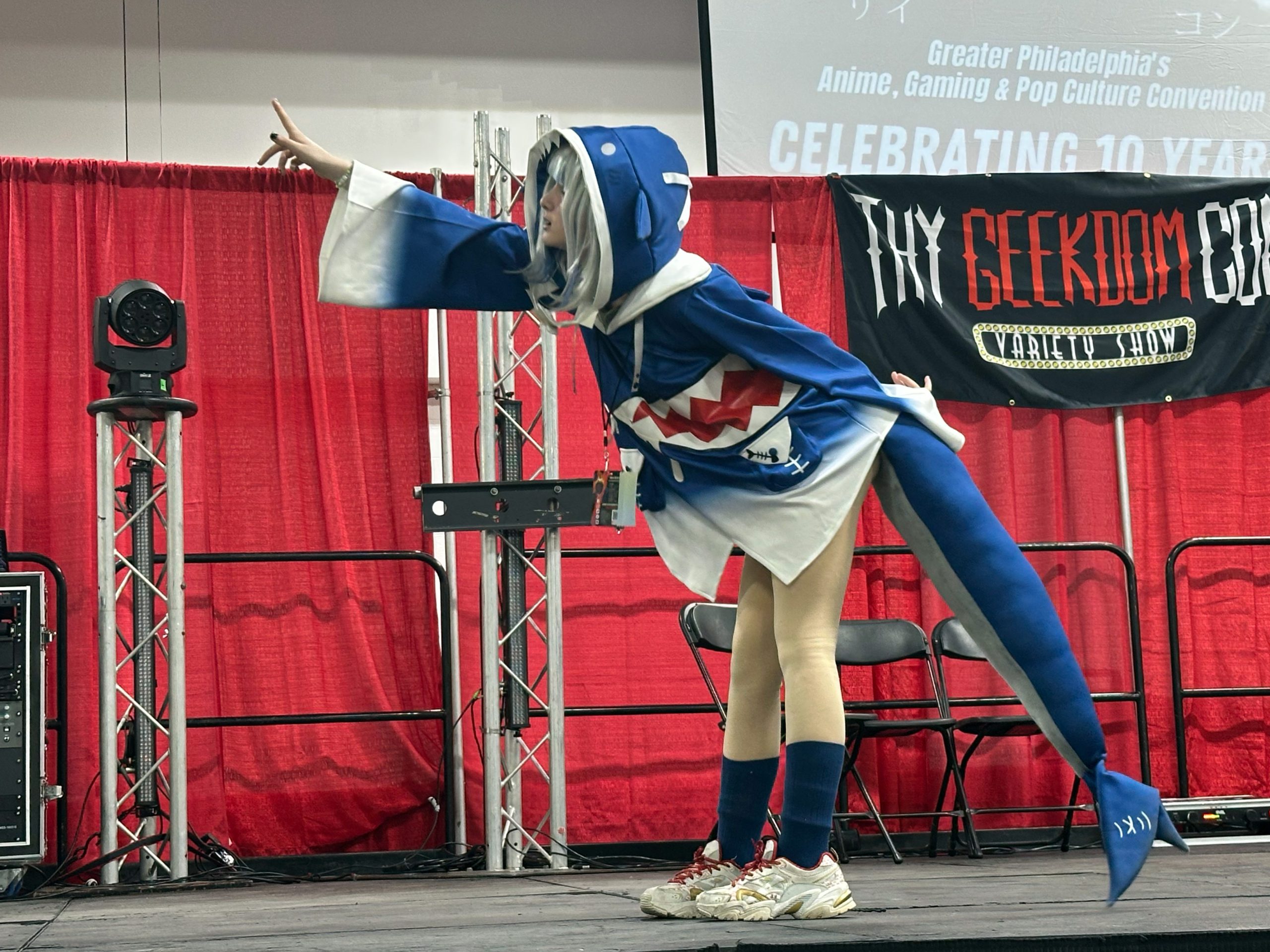 Gawr Gura Cosplay from Hololive