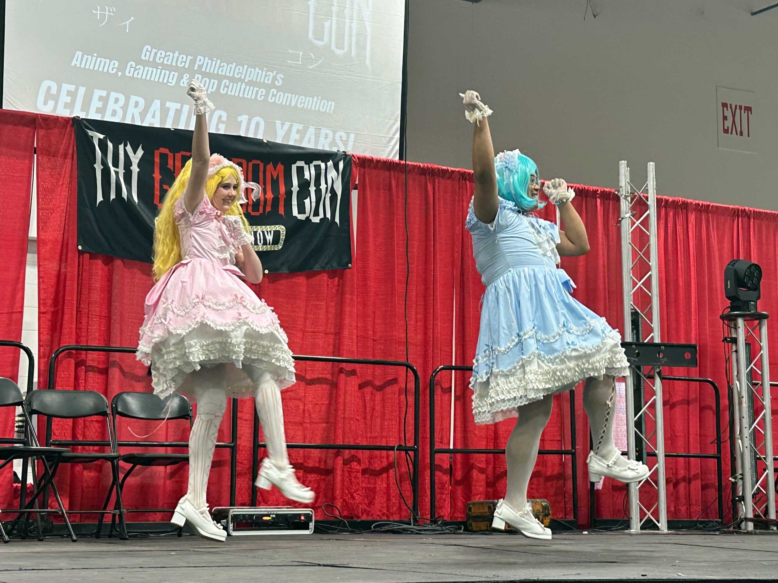 Matsuri Tokugawa and Emily Stewart Cosplay from The IDOLM@STER Million Live!