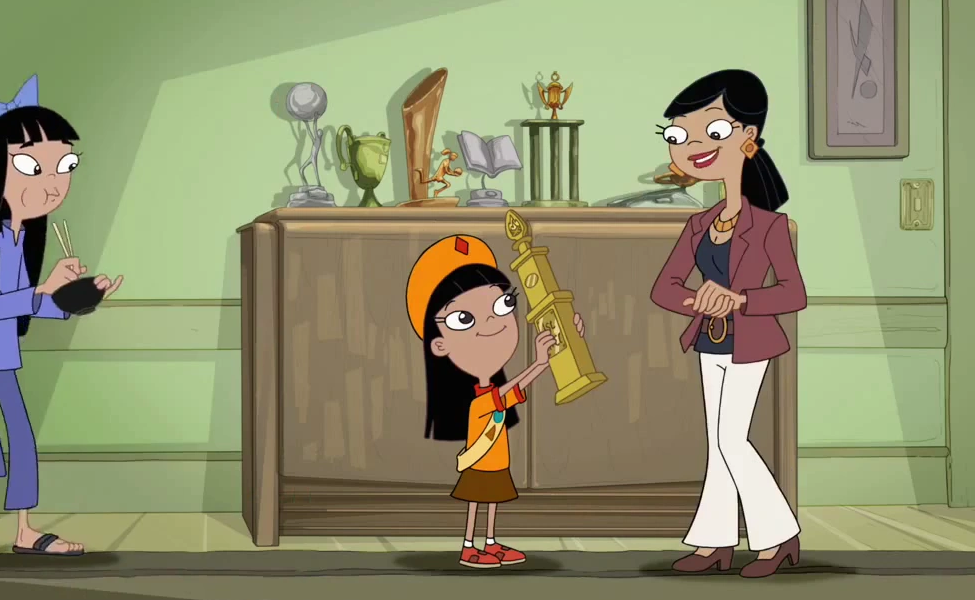 Ginger Hirano from Phineas and Ferb