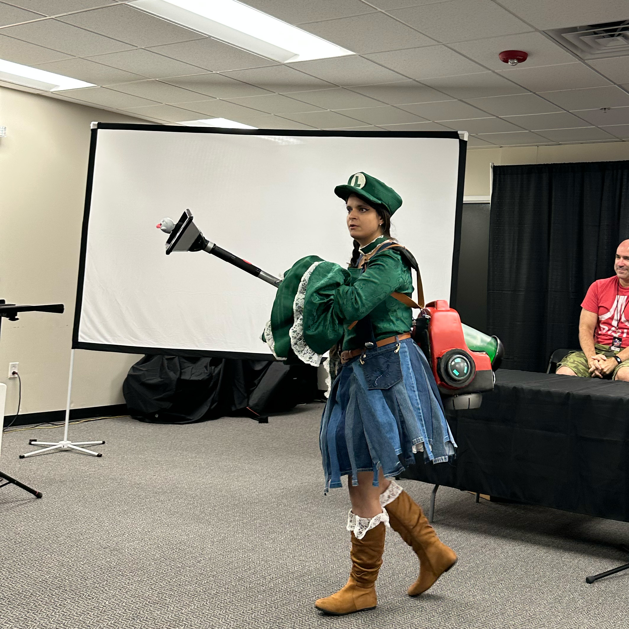 Lady Luigi from Luigi's Mansion